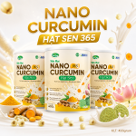 Combo 3 Tặng 1 Sữa Nano Curcumin Hạt Sen 365 - 400g