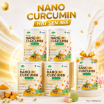 Combo 5 tặng 2 Sữa Nano Curcumin Hạt Sen 365 - 400g